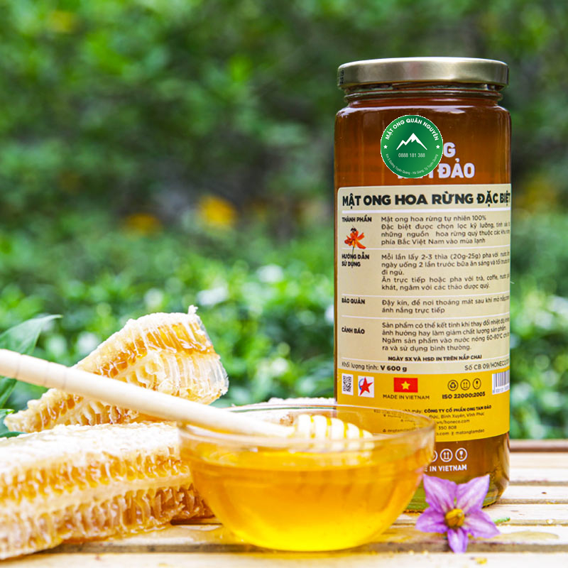 Mật ong hoa rừng đặc biệt 600g