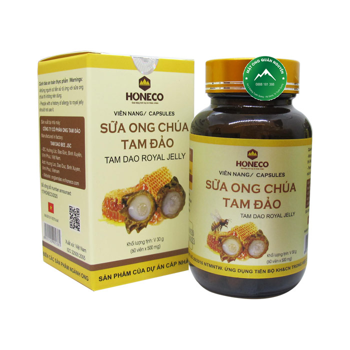 Viên nang Sữa ong chúa Tam Đảo
